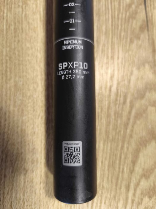 Sztyca OC components Orbea XP10 27,2 offset 0, lekka , carbon