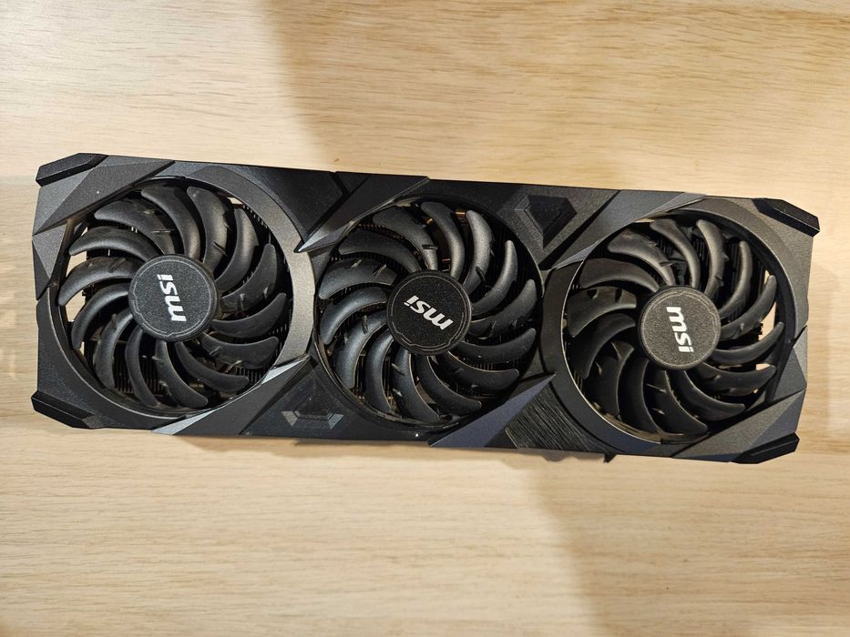 Oryginalne chłodzenie MSI RTX 3080 Ventus 3X | Radiator + Wentylatory