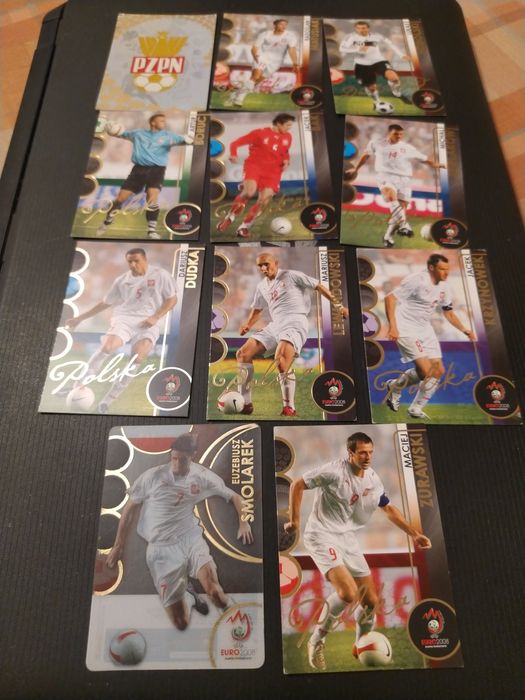 Karty panini euro 2008 polska