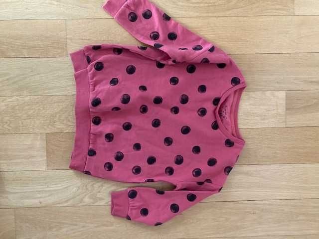 Bluza dziewczęca o rozmiarze 116 cm w kolorze różowym