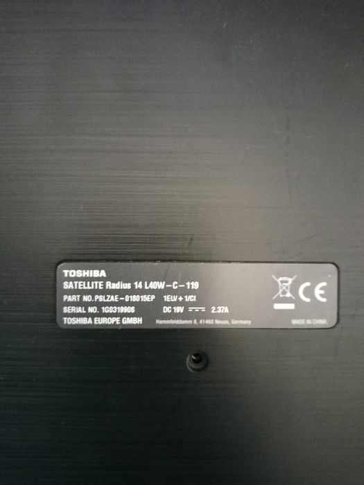 Toshiba Satellite Radius 14 Laptop, 140W64751908984963122