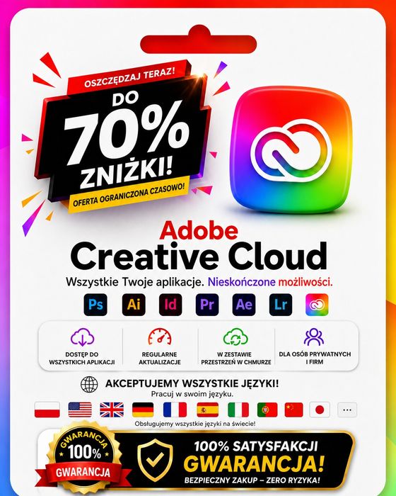 Adobe Creative Cloud 3 miesiące