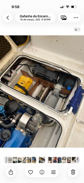 Barco a gasolio de 85hp