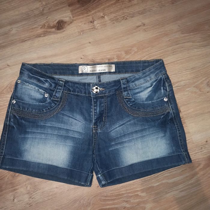 Szorty jeansy lato rozmiar m/38