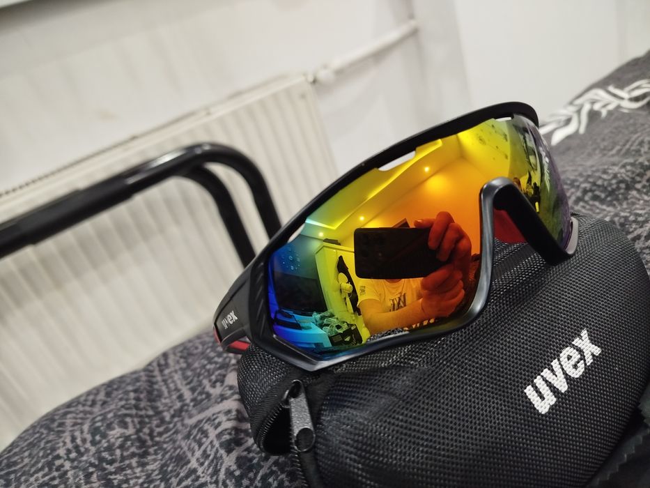 Nowe ultra lekkie okulary przeciwsłoneczne Uvex premium edition