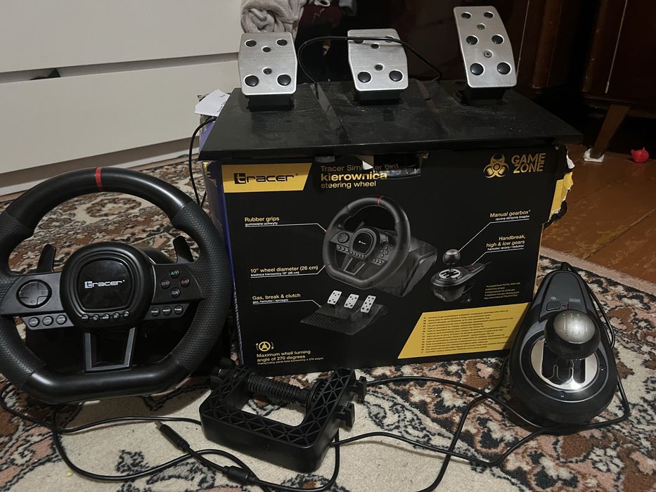 Продам игровий руль tracer