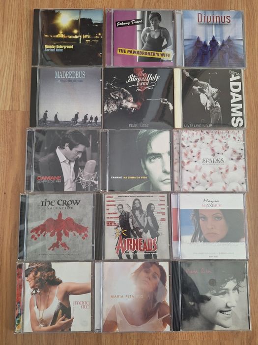 CDs vários tipos música