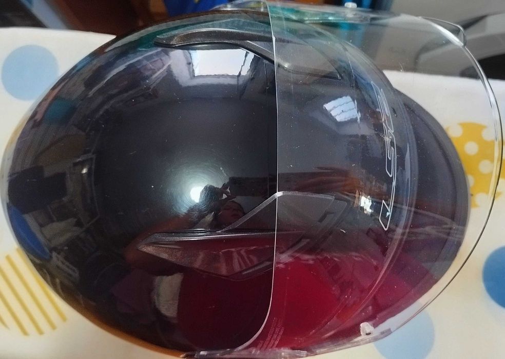 Capacete L Moto Como Novo
