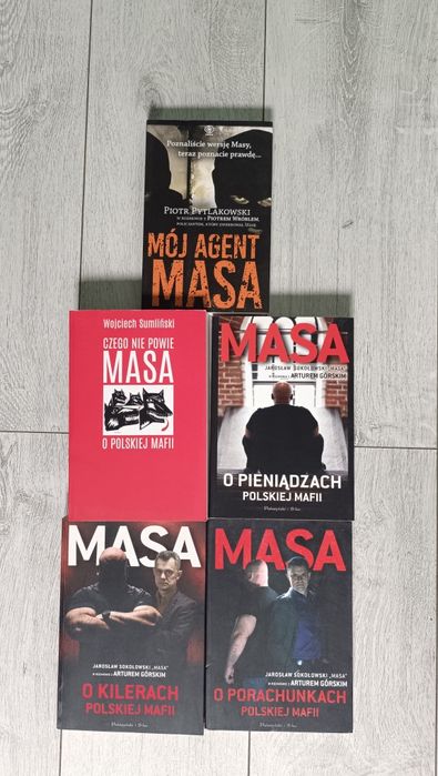 Sprzedam zestaw książek Masa