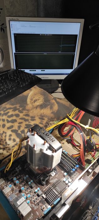 Игровой комплект FX6300 970A-G43 16gb 1600 cooler 105w б.у.