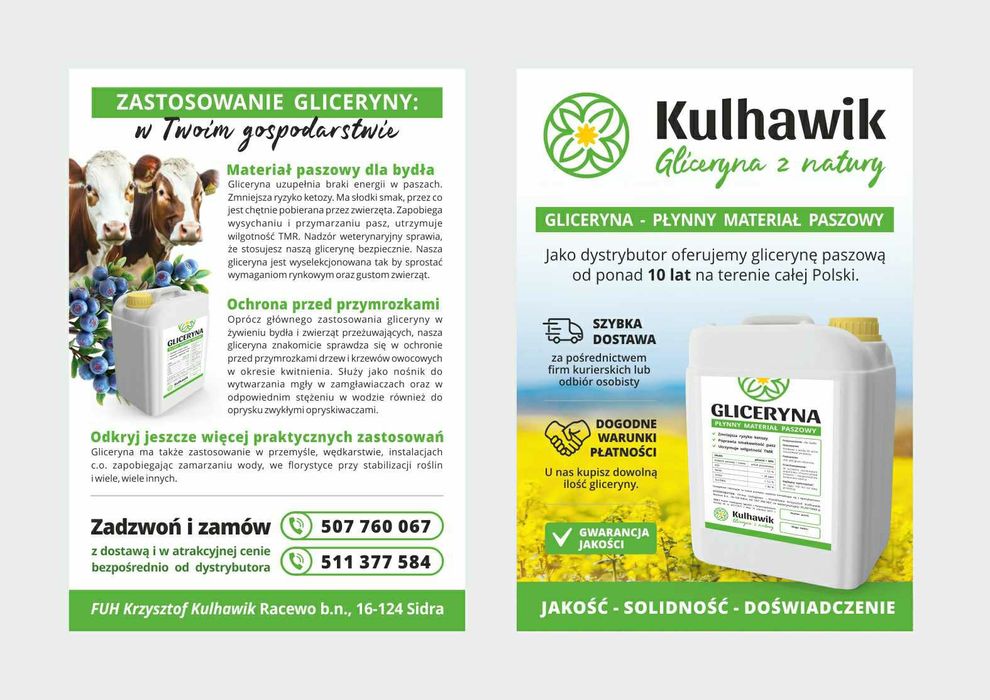 Gliceryna paszowa 86%  29kg. Cena z dostawą!Energia , od ketozy