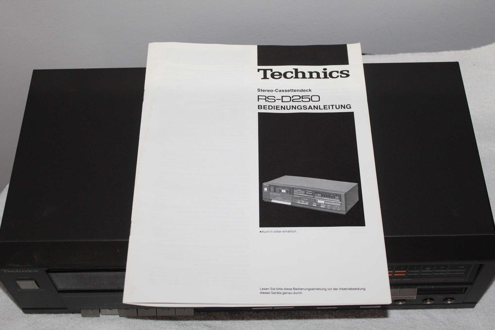 TECHNICS RS-D250 Magnetofon deck segment stereo Made in Japan Wysyłka