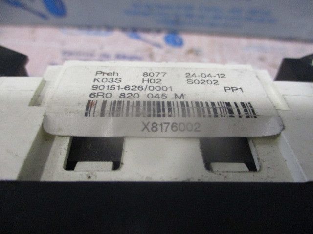 Comando chauffage / sofagem VOLKSWAGEN Polo (6R, 6C)