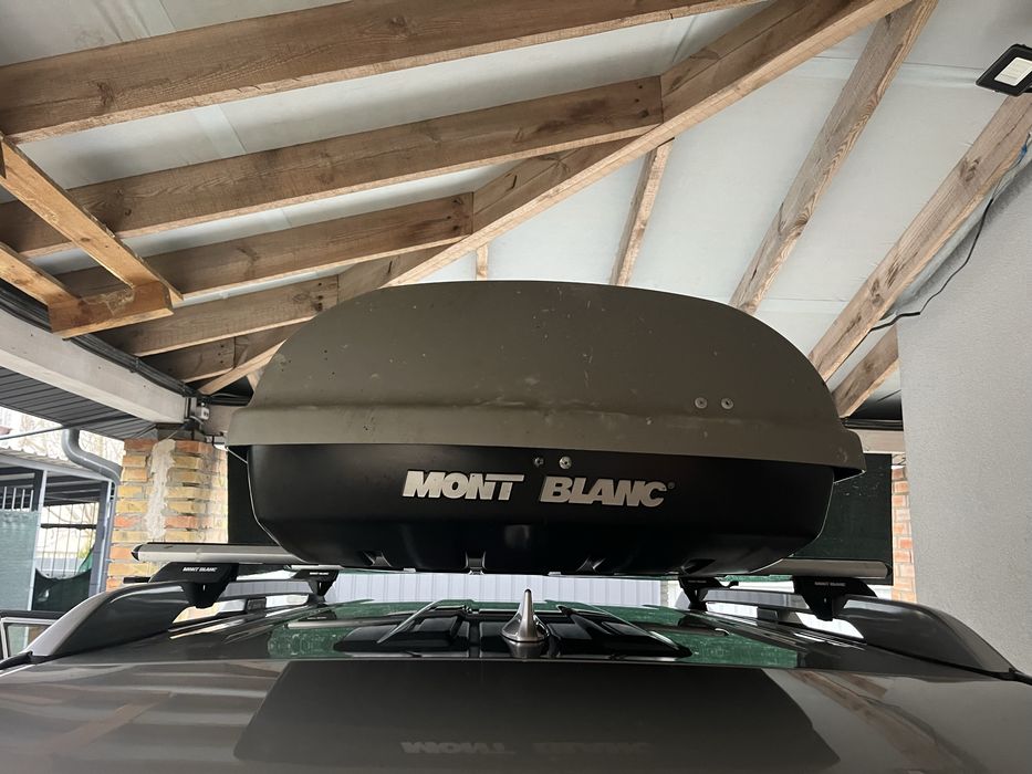 Mont blanc автобанажник, бокс + рейлінги, б/у