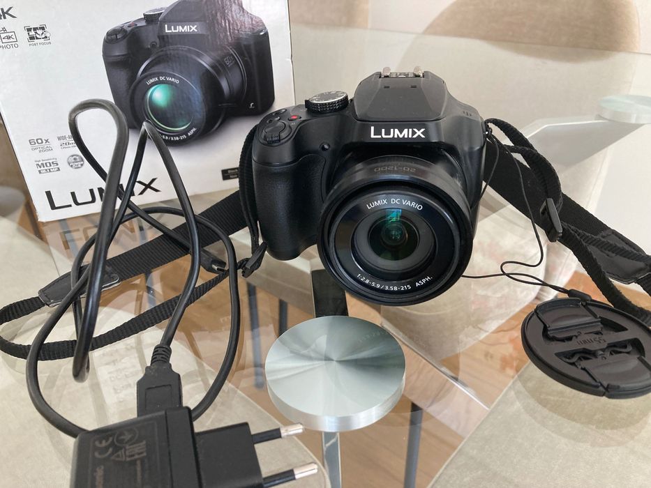 Lumix DC-FZ82 - Máquina fotográfica digital. Muito pouco uso