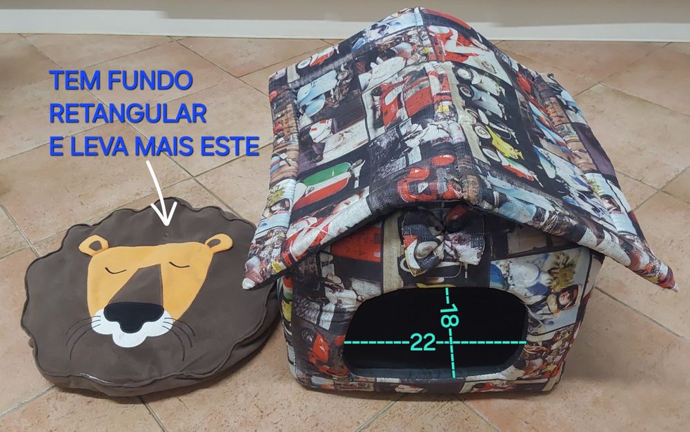 CASOTA PARA CÃO/GATO. Casa,Quarto,Sala,Cozinha,Varanda,Transporte.