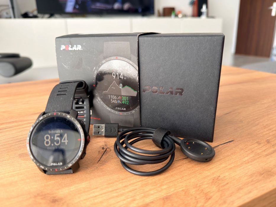 Polar Grit X Pro – zegarek sportowy GPS z szafirowym szkłem