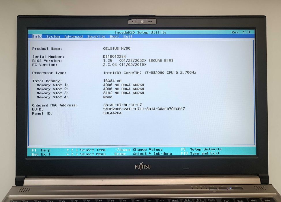 Stacja robocza Fujitsu Celsius H760