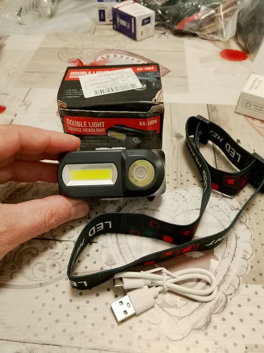 Lanternas de cabeça novas