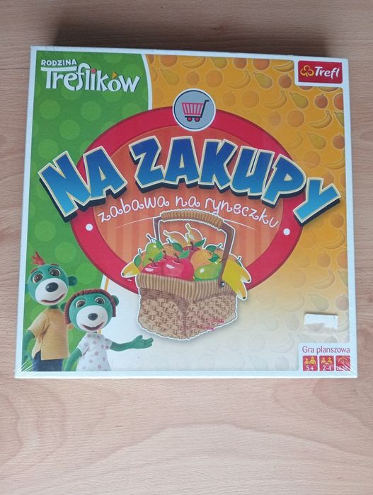 Nowa Gra planszowa Rodzina Trefików "Na zakupy"