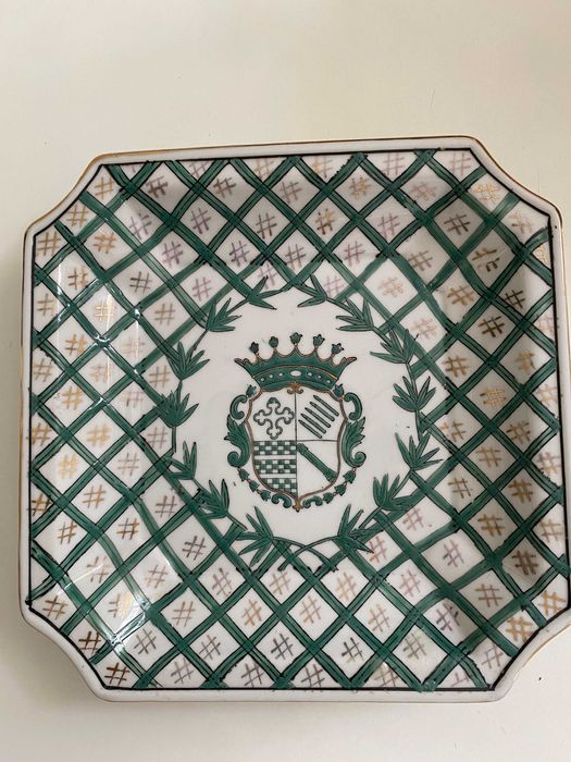 Prato de porcelana Companhia das Indias
