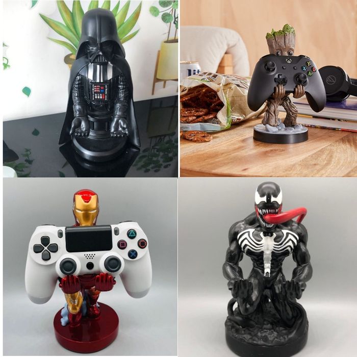 Marvel e Star wars suporte de comando animado e divertido