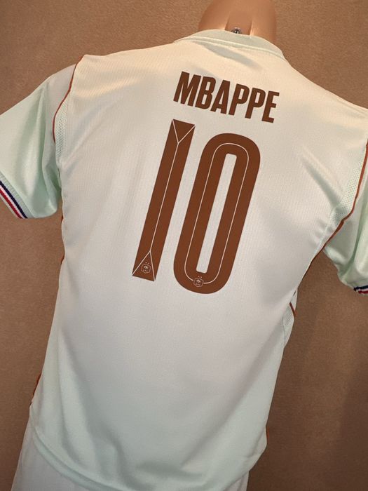 Koszulka reprezentacji Francji Mbappe #10 away, Roz. 26, 9-11 lat, 140-150 + gratis, Francja MŚ