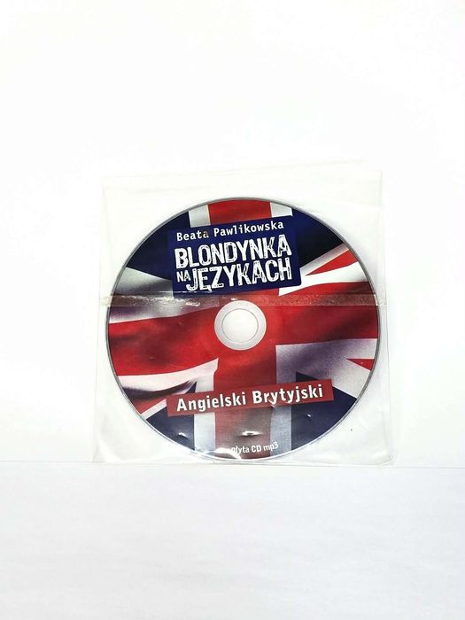Blondynka na językach Angielski Brytyjski Beata Pawlikowska książka z płytą CD