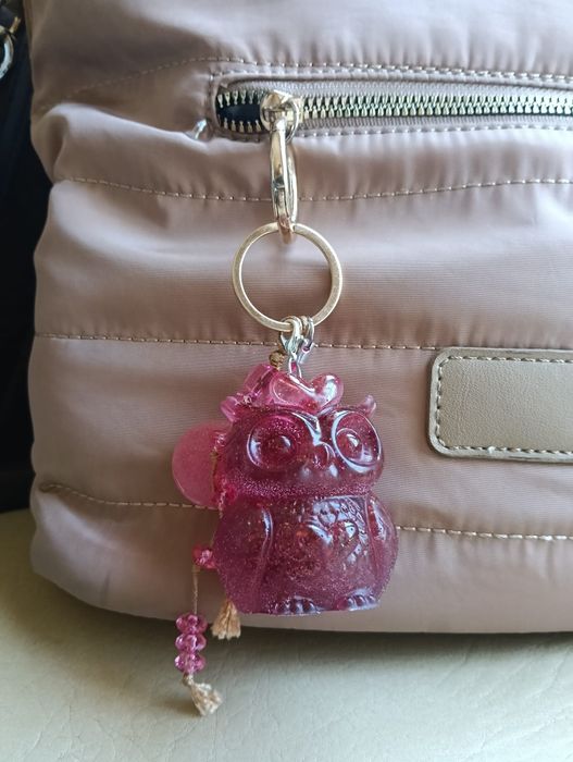 Bag charm artesanal mocho