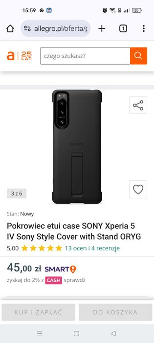 Etui Sony X-Peria V