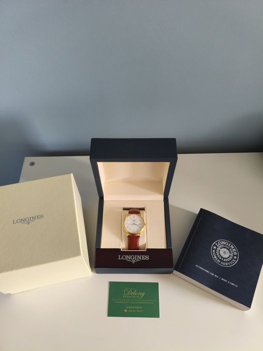 Zegarek męski Longines Présence L4.790.2 | Zestaw z pudełkiem