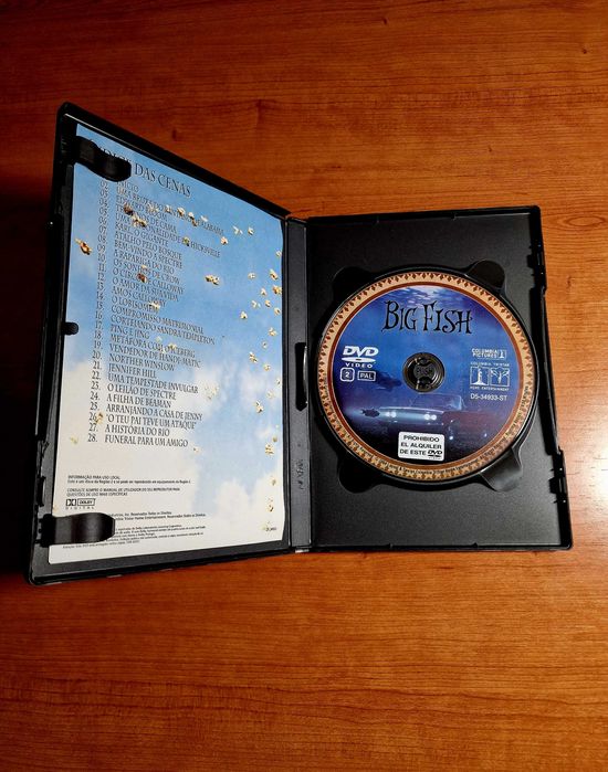 O GRANDE PEIXE (Tim Burton) Ewan McGregor/Jessica Lange/Albert Finney