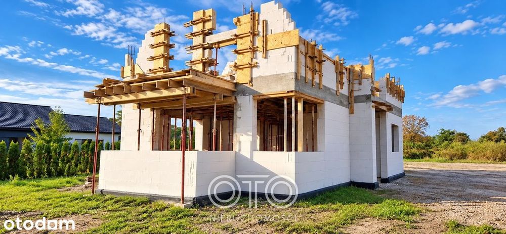 Dom wolnostojący pod Wrocławiem | działka 845m²