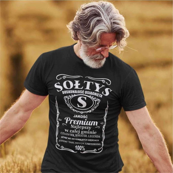 Koszulka dla SOŁTYSA | XS - 5XL | 24H | Zabawne nadruki | Aradena