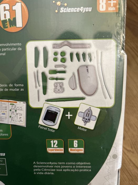 NOVO Kit solar 6 em 1 Science4you brinquedo jogo didático