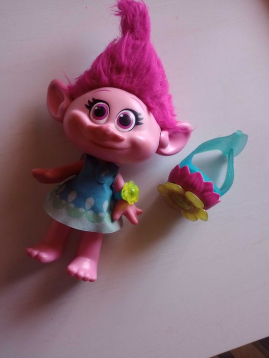 Duża Lalka interaktywna Poppy - Troll- Hasbro