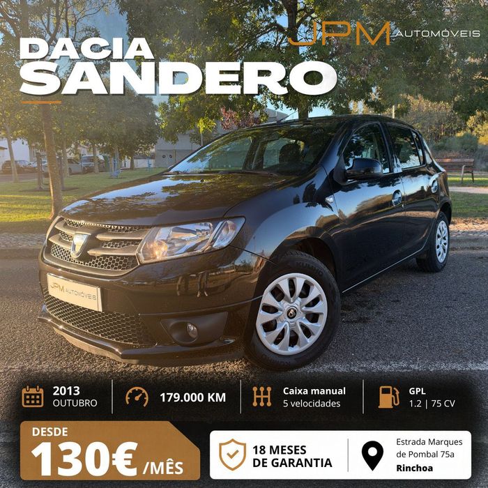 Dacia Sandero 1.2i (16v) - Bi-Fuel - 18 Meses de Garantia