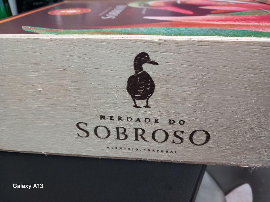 Caixa de vinho herdade sobroso