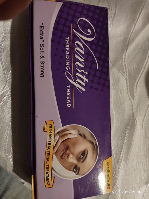 THREADING Vanity nitkowanie soft and Strong antybakteryjna
