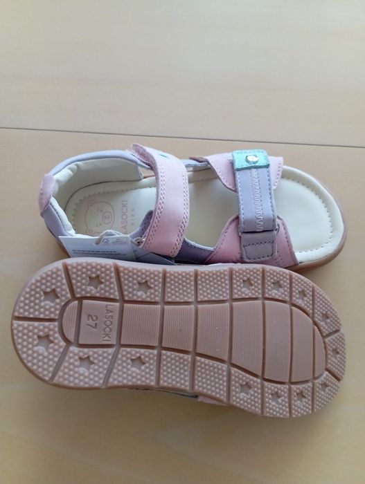 Sandałki dziewczęce Lasocki 27 skóra