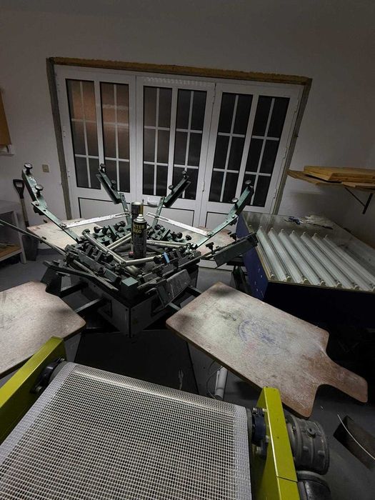 Tunel de secagem de cerigrafia