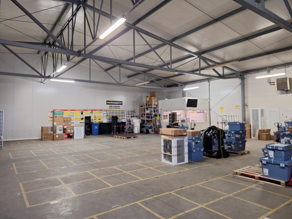 Wynajmę hale magazynową 725m2, rampa, duży plac, Ciechanów