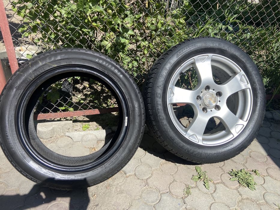 Комплект вживаних дисків з резиною