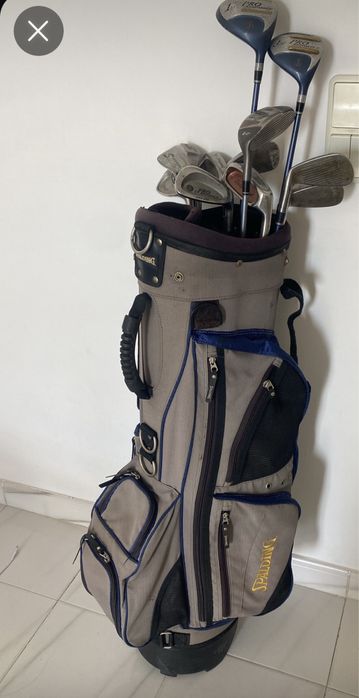 Tacos de golfe com saco