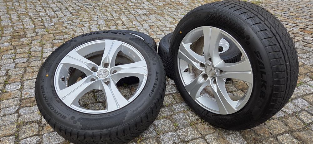 Felgi Autec 17 5x120 Opony 225/55 Volkswagen Transporter, BMW,Insignia