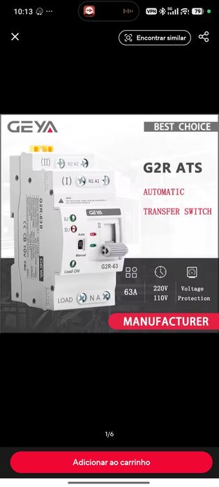 ATS Sistema de comutação Automática