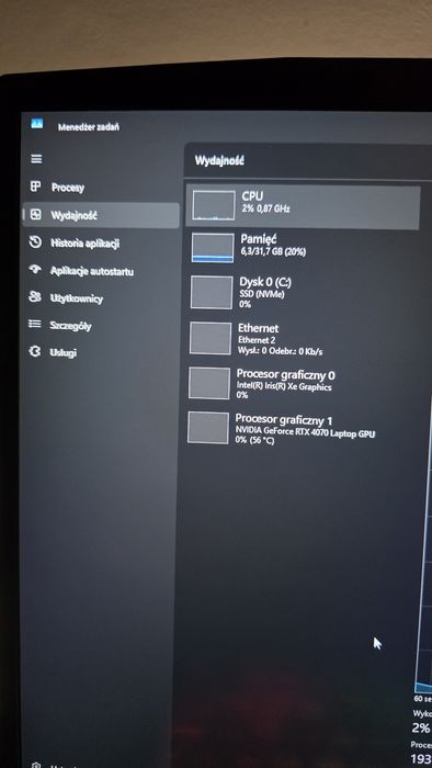 Laptop MSI katana i9 32gb ddr5