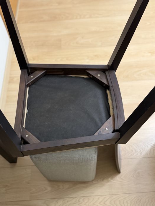 Cadeiras sala Madeira-Sofatinni