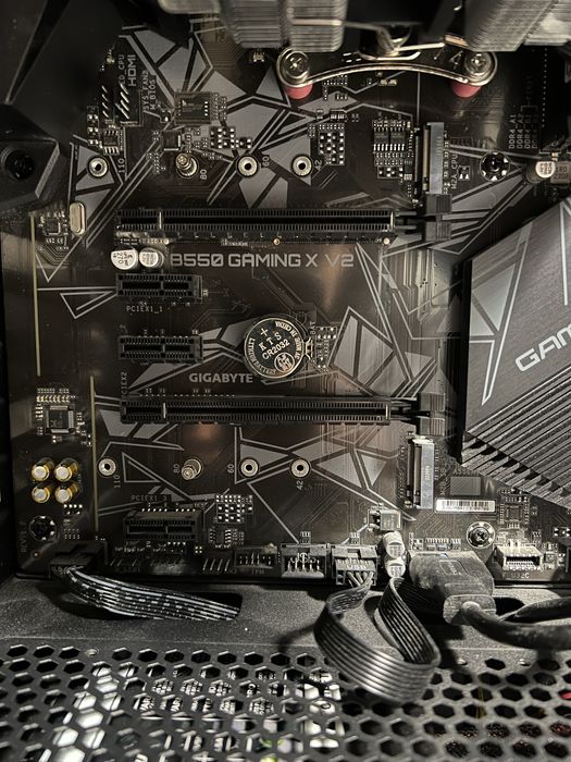 Комплект ПК AMD Ryzen 7 5700x, Gigabyte B550, Kingston Fury DDR4 32gb