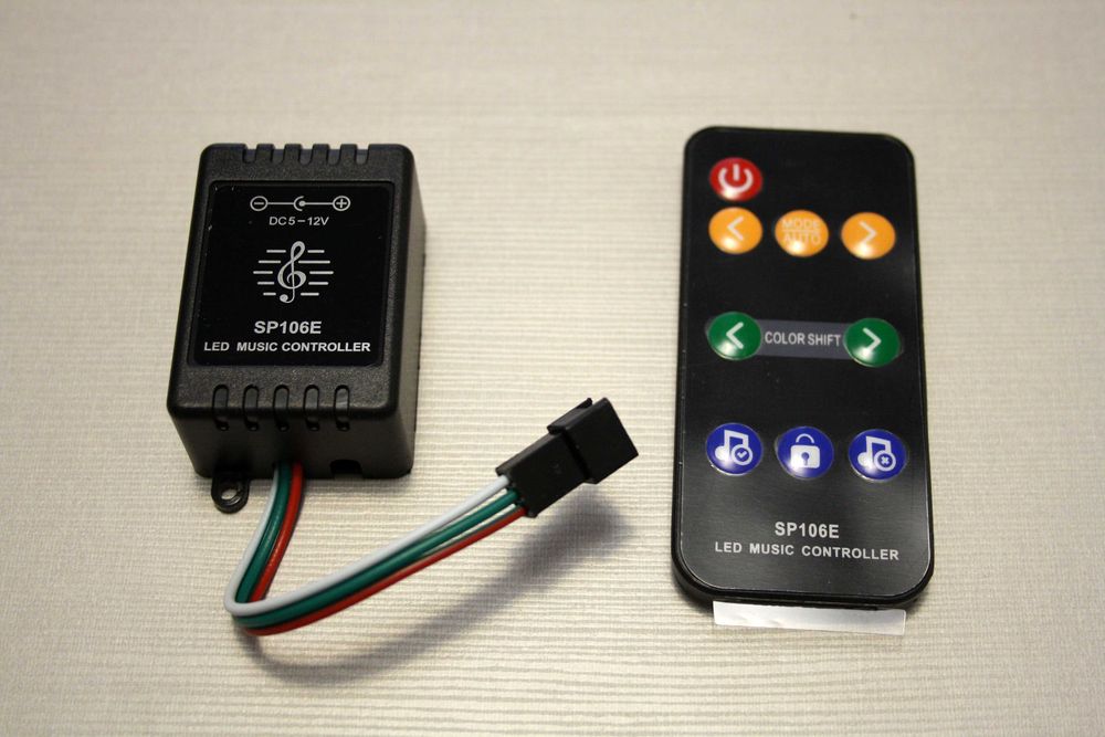 SP106E цветомузыкальный контроллер